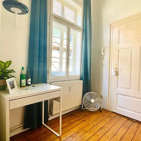 アパート Fachwerktraeume - 35m² Weltkulturerbe クヴェードリンブルク