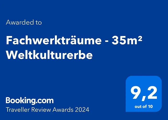 Apartmán Fachwerktraeume - 35m² Weltkulturerbe