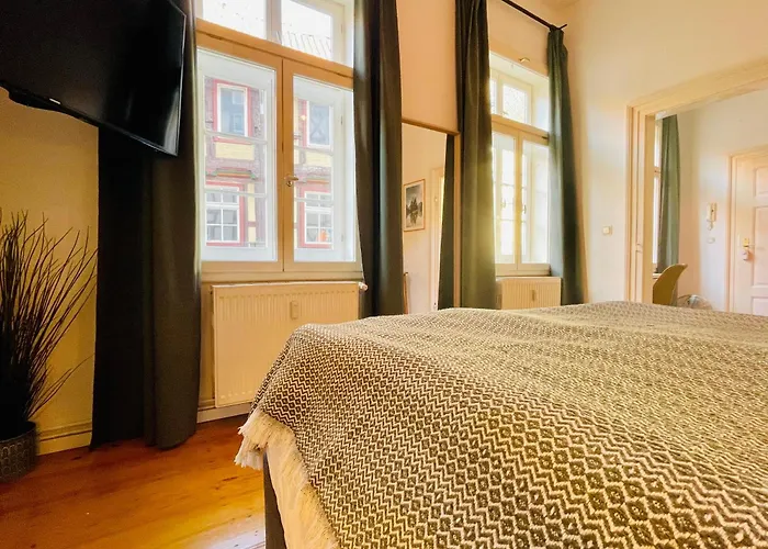 شقة Fachwerktraeume - 35m² Weltkulturerbe كيدلينبورغ