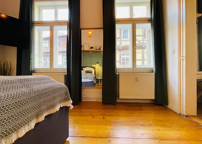 Fachwerktraeume - 35m² Weltkulturerbe Apartmán Quedlinburg