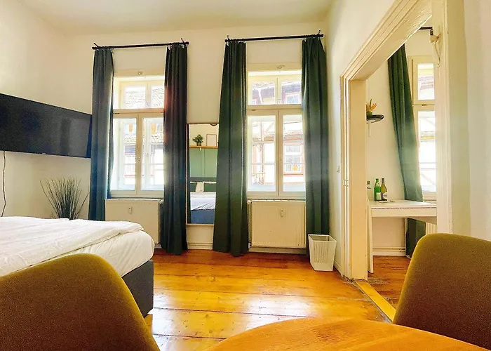 Fachwerktraeume - 35m² Weltkulturerbe شقة كيدلينبورغ